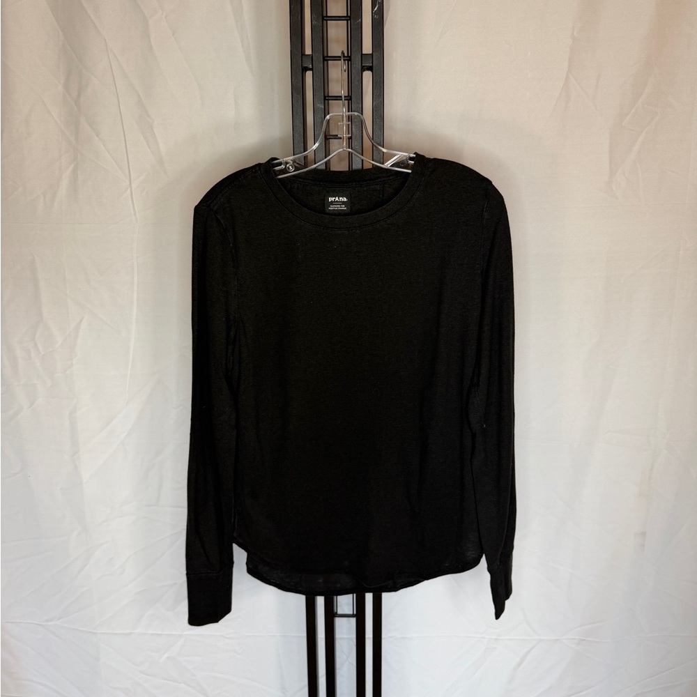 Prana Black Long Sleeve Tee
